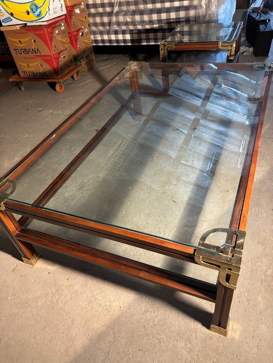 Image 1 of Tavolino da caffè vintage spagnolo di S.T Valenti, con tavolo angolare