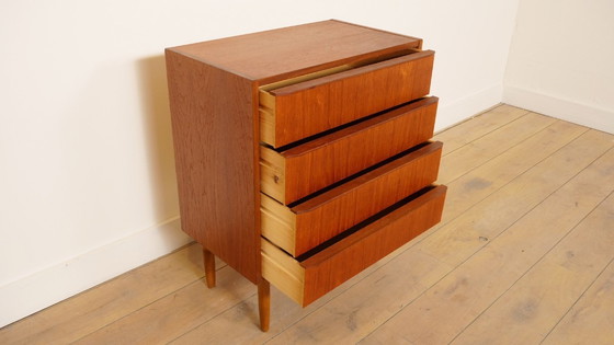 Image 1 of Cassettiera vintage | 4 cassetti | Comodino