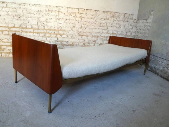 Daybed en teck, Danemark, 1960 – Matelas et sommiers, Scandinavian (photo 2 of 11)