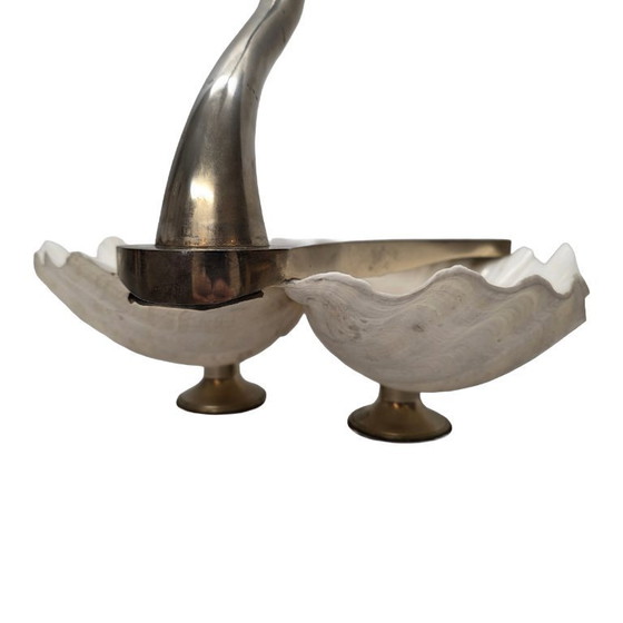 Image 1 of Vintage Maison Binazzi swan with shells