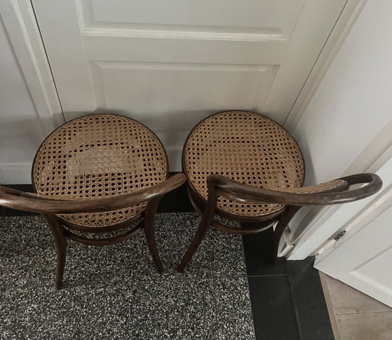 Image 1 of Juego de sillas de comedor Thonet Radomsko