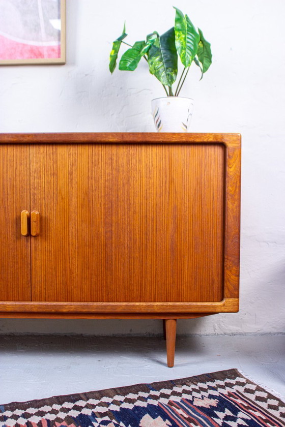 Image 1 of Vintage teak sideboard chest of drawers Danish Silkeborg Mid Century 60s
