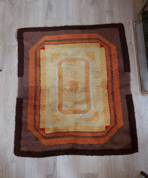 Tapis Vintage à poils longs Tapis