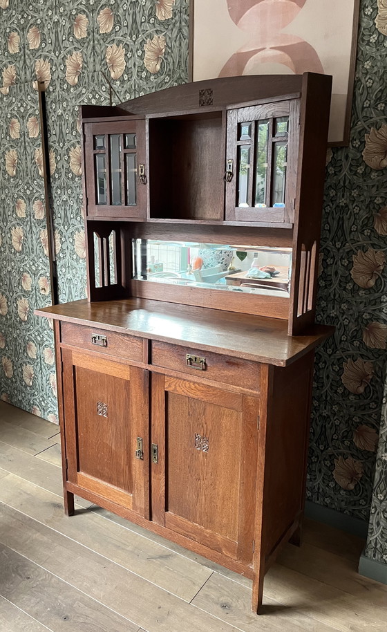 Image 1 of Buffetkast Jaren 20-30 / Amsterdamse School - Art Deco