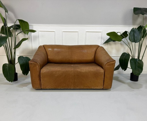 De Sede DS 47 Canapé en cuir DeSede Marron Suisse Canapé 2 places