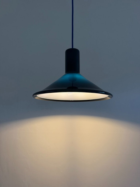 Rara lampada a sospensione vintage Holmegaard P&T - Michael Bang - Lampada danese, Lampade a sospensione, Vetro (foto 6 di 8)