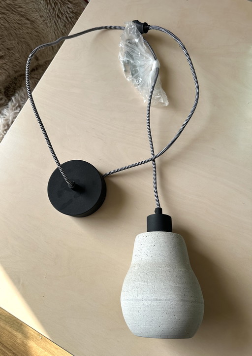 2x concrete look pendant lamp It's about RoMi