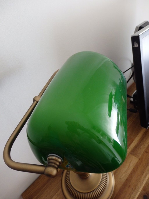 banker's lamp, banker