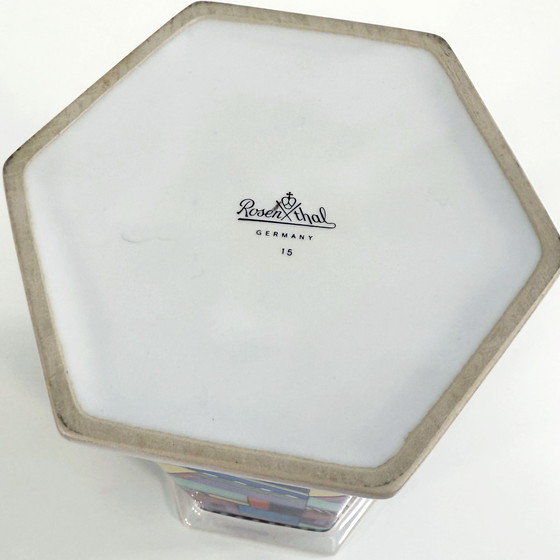 Image 1 of Flower Vase Scenario Metropol by Barbara Brenner for Rosenthal, 1990s 