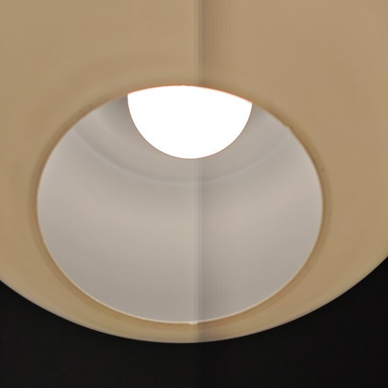 Image 1 of Lampada a sospensione vintage in vetro di latte