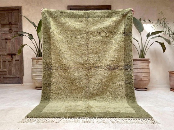 Image 1 of Berberkleed van zuivere wol, traditioneel gemaakt, 150x250 cm