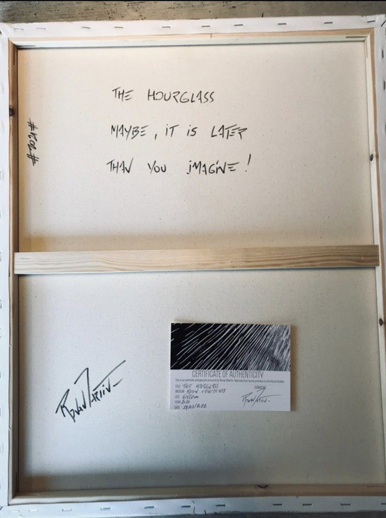 Ronan Martin - The Hourglass - Maybe, It Is Later Than You Can Imagine – Dipinti e disegni, Canvas (photo 7 of 10)