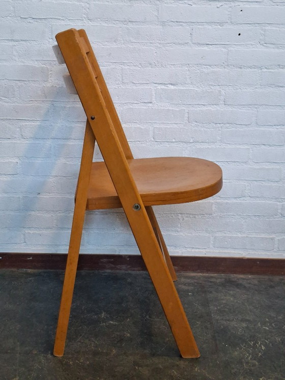 Image 1 of 6 chaises pliantes vintage