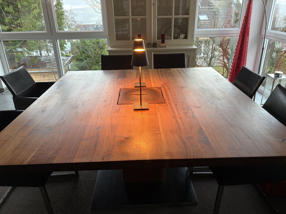 Image 1 of Riva 1920 Dining table Boss Ececutive Quadrato 160x160cm, very good condition!