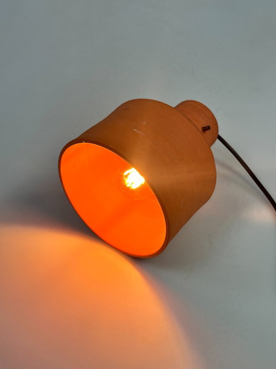 Vintage Hanglamp, Artiforte Nederland, Terracotta, 1950's – Hanglampen, Stone (photo 6 of 10)