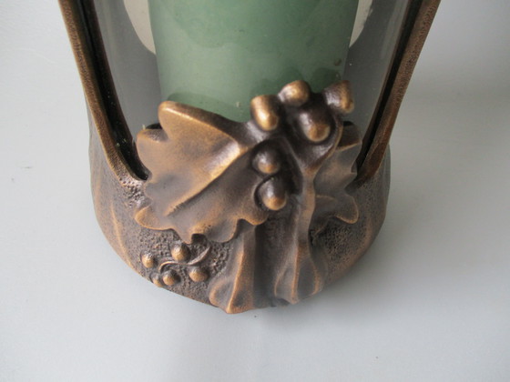 Image 1 of Tomb Lantern or tombstone Lantern, Bronze 3.3 kg, For Indoors and Outdoors