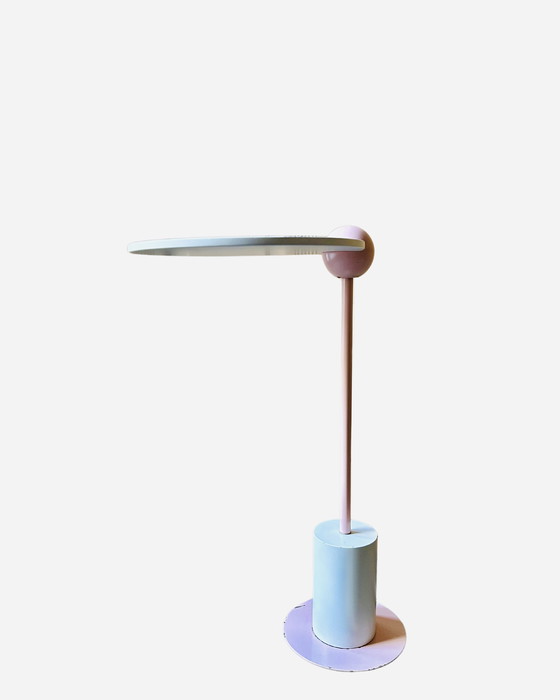 Image 1 of "Piccolo" side table in Memphis style - Edward Geluk for ArCo, Netherlands, 1984 Rotatable