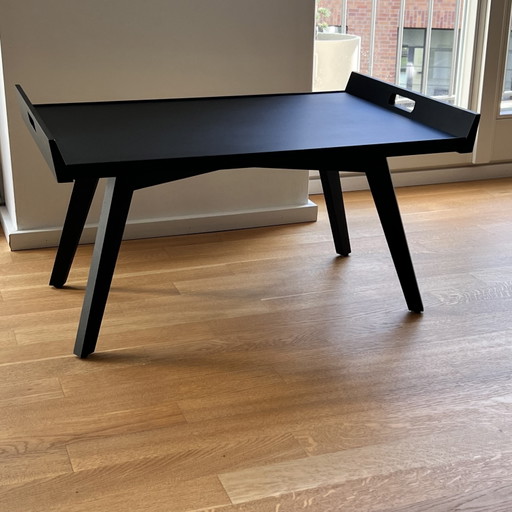 2 Stück Couchtisch Lupo von Pierre Paulin – Ligne Roset, salontafels, Wood