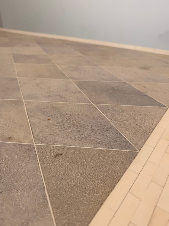 Image 1 of Mesa de centro Galuchat – Tablero de piel de raya