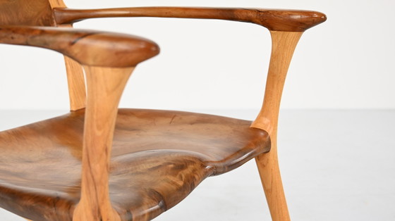 Image 1 of Donald Gordon, Rocking Chair in Kauri and Oak – New Zealand Studio Craft, 2004