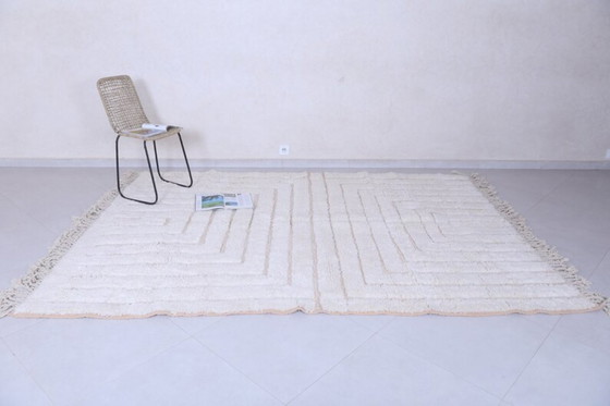 Image 1 of Alfombra marroquí hecha a mano de 3x2 metros.