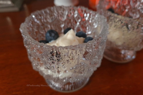 Image 1 of 2x Tapio Wirkkala, coupes à dessert IITALA verre à glace (Aslak) à pied.