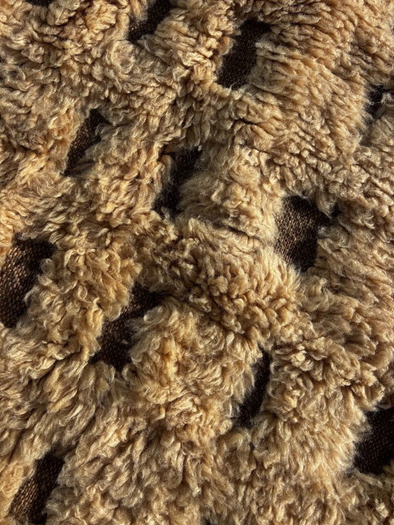 Image 1 of Nieuw handgemaakt Marokkaans Berber Mrirt wollen tapijt