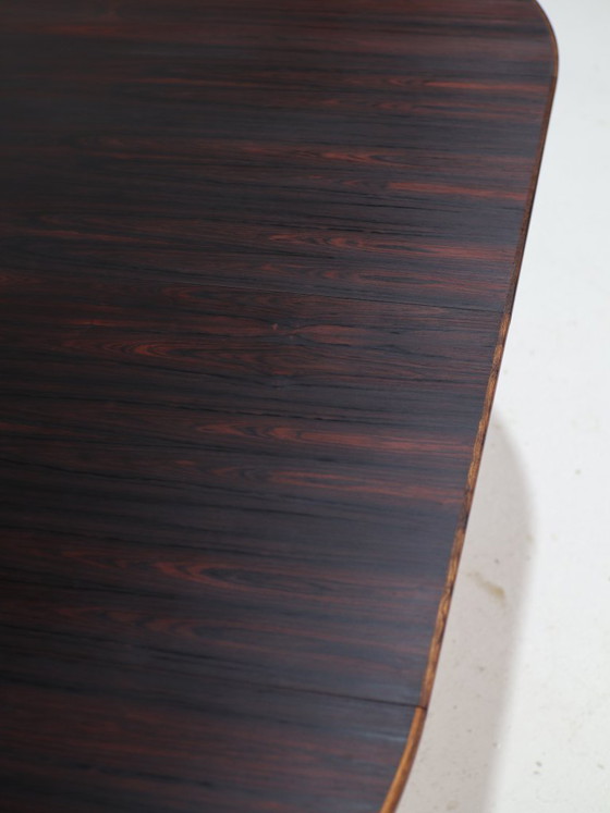 Extendable Round Dining Table Rosewood Danish 1960s – Vintage (photo 13 of 15)