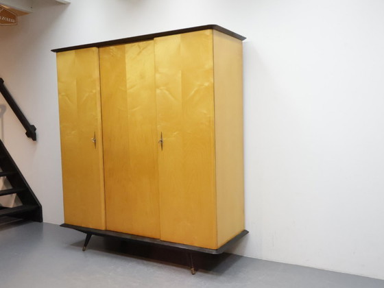 Image 1 of Vintage wardrobe | 3 doors | Slanted legs