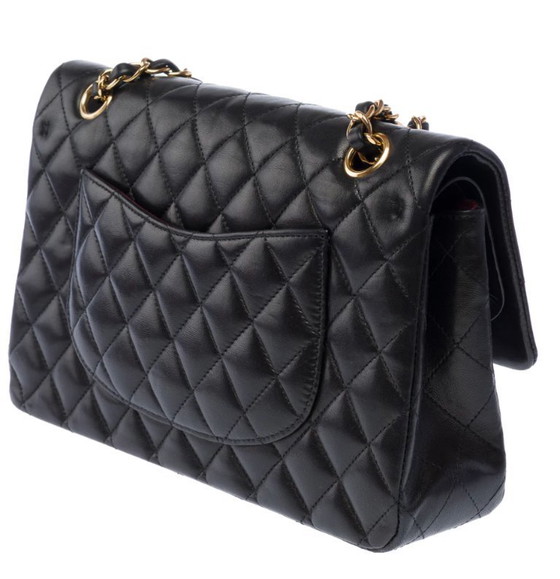 Image 1 of Tasche CHANEL Timeless/Classique en Cuir Noir - 103460