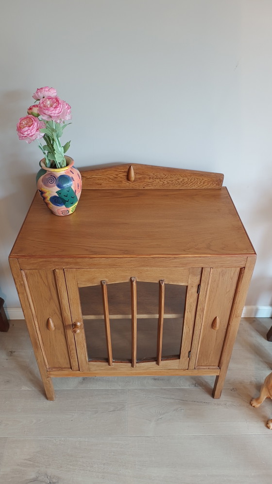 Image 1 of Vetrina vintage Art Déco della scuola di Amsterdam