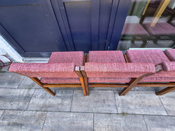 6 sedie Pastoe di Cees Braakman – Sedie da pranzo, Textile, Wood (photo 9 of 13)