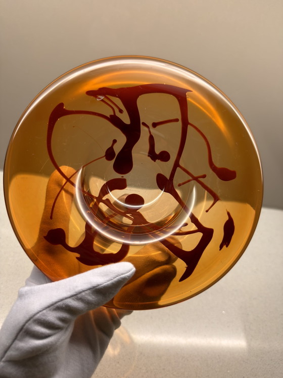 Ciotola in Vetro Firmata – Marleen Riegman, 2002 – Oggetti decorativi (photo 12 of 13)