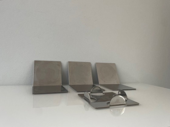 Image 1 of Sottobicchieri Ikea Groggy (6 pezzi) con supporto