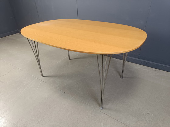 Image 1 of Table Superellipse par Bruno Mathsson et Piet Hein pour Fritz Hansen
