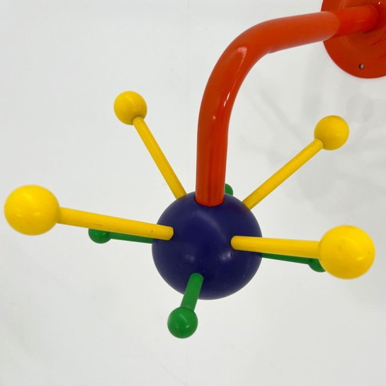 Image 1 of Perchero MINA multicolor de IKEA, década de 1990.