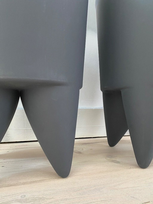 Pair of Original Bubu stools by Philippe Starck, 1996