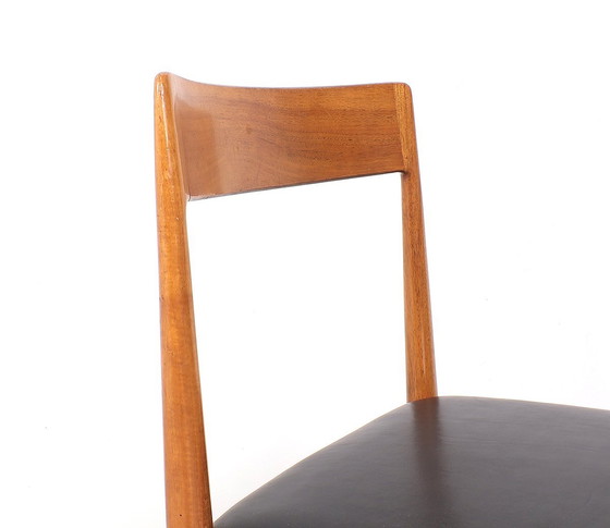 Image 1 of Lübke Wooden Dining Table Chairs, 1960S