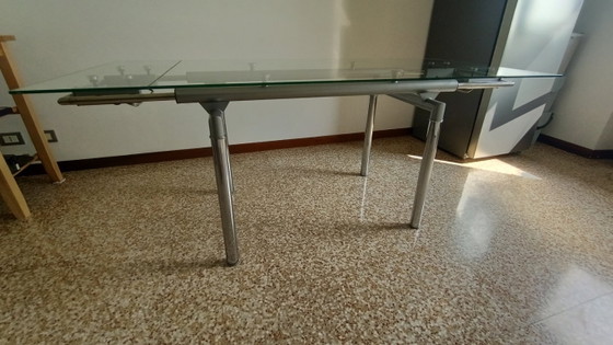 Effezeta Extendable Glass Table – Dining tables (photo 3 of 5)