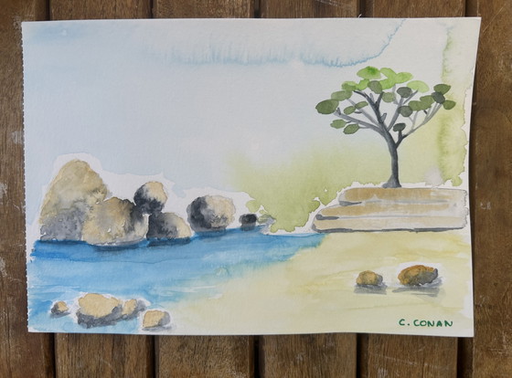 Image 1 of Palombaggia Watercolor