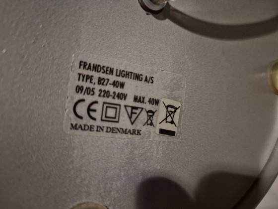 Image 1 of Frandsen steel table lamp (made in Denmark 2005)