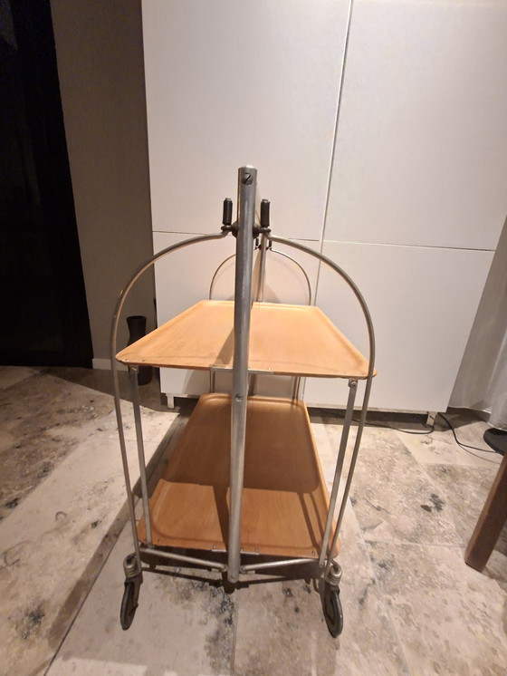 Image 1 of Platex folding table Paris 1960s 