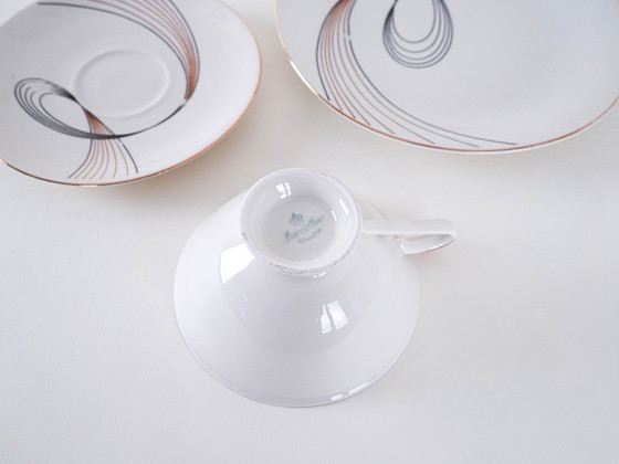 Image 1 of Porseleinen kopje, Duits ontwerp, jaren 60, vervaardigd in Duitsland.