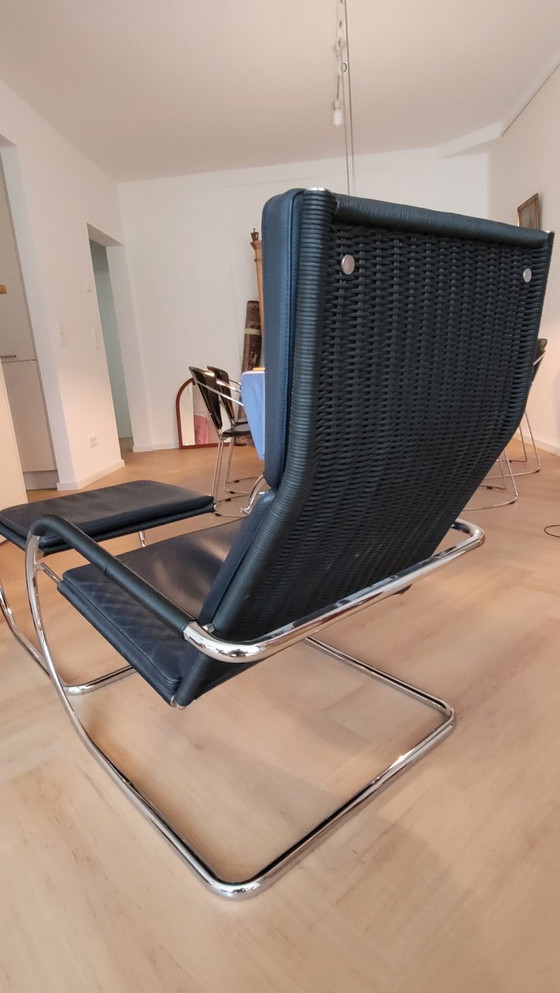 Image 1 of Tecta cantilever chair with stool D35-1 and C35i