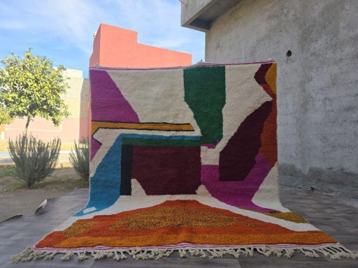 Tappeto marocchino fatto a mano, 200 cm x 260 cm