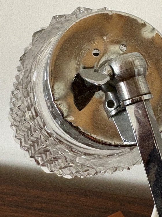 Vintage retro 70s German bedside lamps by Richard Essig – Table lamps, Glass (photo 11 of 12)