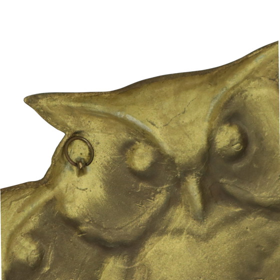 Image 1 of Sculpture murale Hiboux sur branche