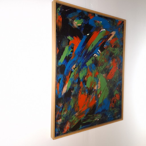 Painting abstract expressionism