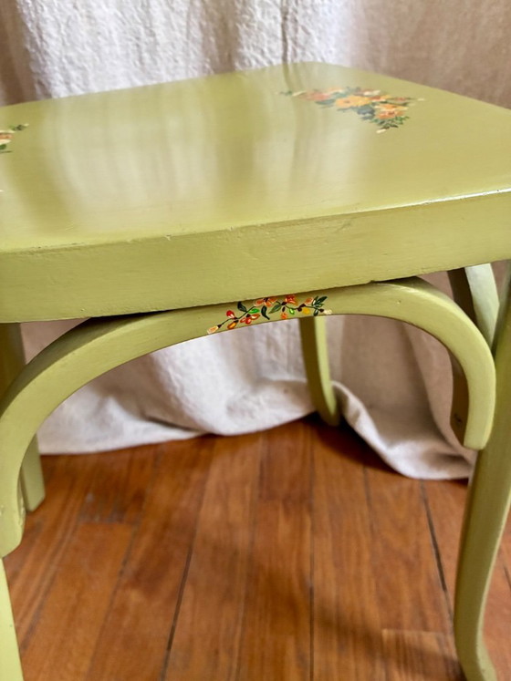 Vintage Baumann Bistrot Chair Refurbished – Dining chairs, Wood (photo 7 of 11)