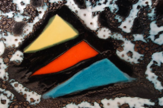 Image 1 of Tazza in ceramica schiumata Vallauris 1950